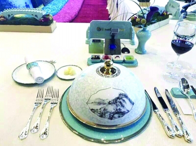 “一带一路”峰会“丝路国宴”餐瓷是“高淳造”